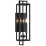 1_Minka Knoll Road 23" High Coal 2-Light Outdoor Wall Light