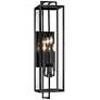 2_Minka Knoll Road 35" High Coal 4-Light Outdoor Wall Light
