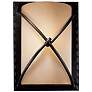 1_Minka Knotted Iron Collection 12 1/2" Bronze Wall Sconce