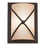 Minka Knotted Iron Collection Bronze Wall Sconce in scene
