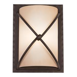 Minka Knotted Iron Collection Bronze Wall Sconce