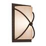 Minka Knotted Iron Collection Bronze Wall Sconce in scene