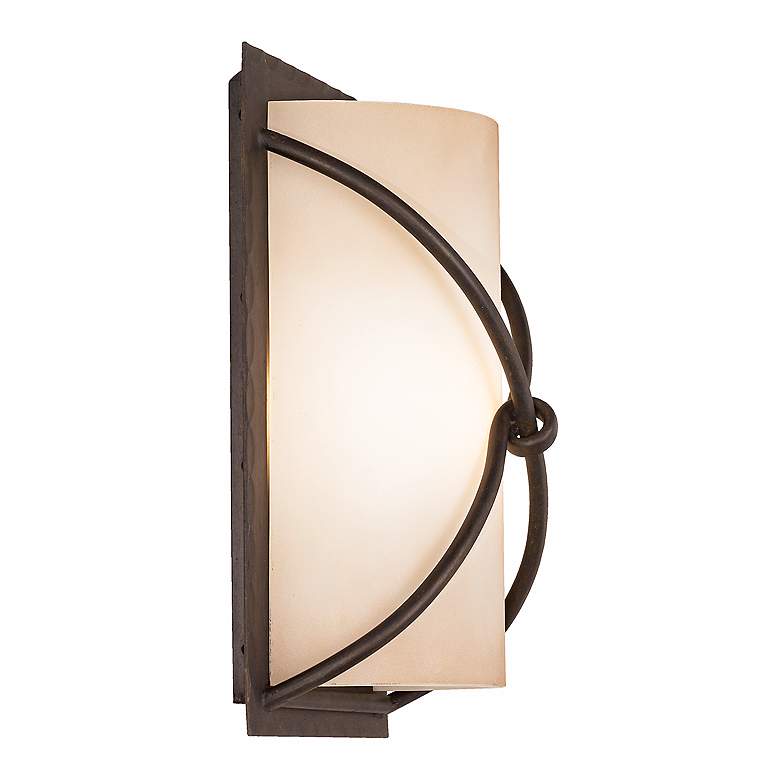 Image 4 Minka Knotted Iron Collection Bronze Wall Sconce more views