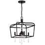 Thumbnail1 of Minka Laurel Estate 14" Wide Black Finish Candelabra Chandelier