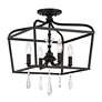 Thumbnail4 of Minka Laurel Estate 14" Wide Black Finish Candelabra Chandelier more views