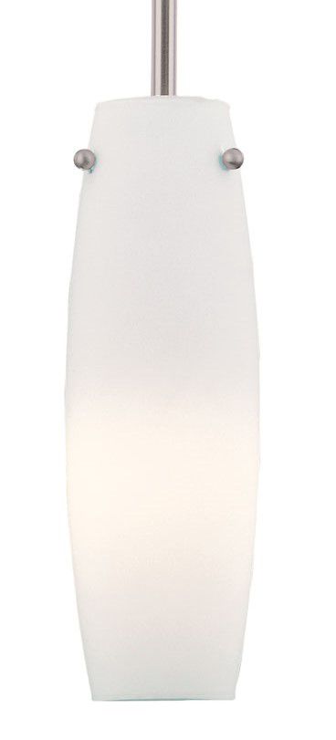 Image 6 Minka Lavery 1-Light 11-in Brushed Nickel Mini Pendant with Glass Shade more views