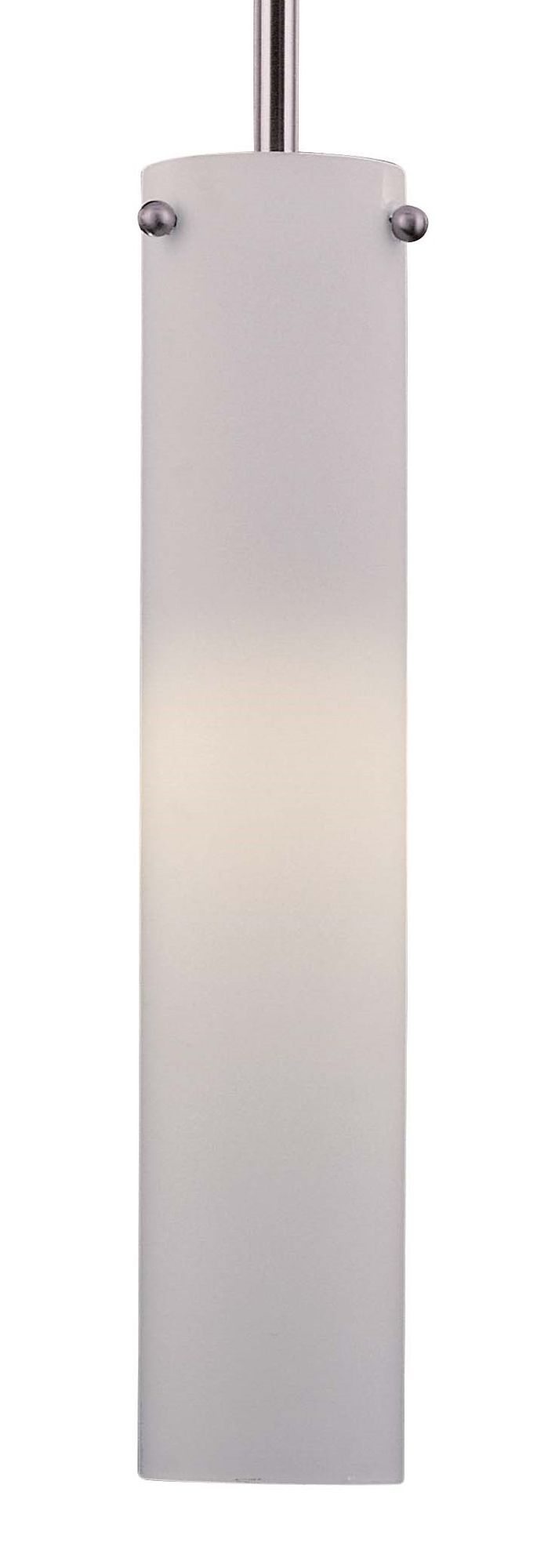Image 4 Minka Lavery 1-Light 14.5-in Brushed Nickel Mini Pendant with Glass Shade more views