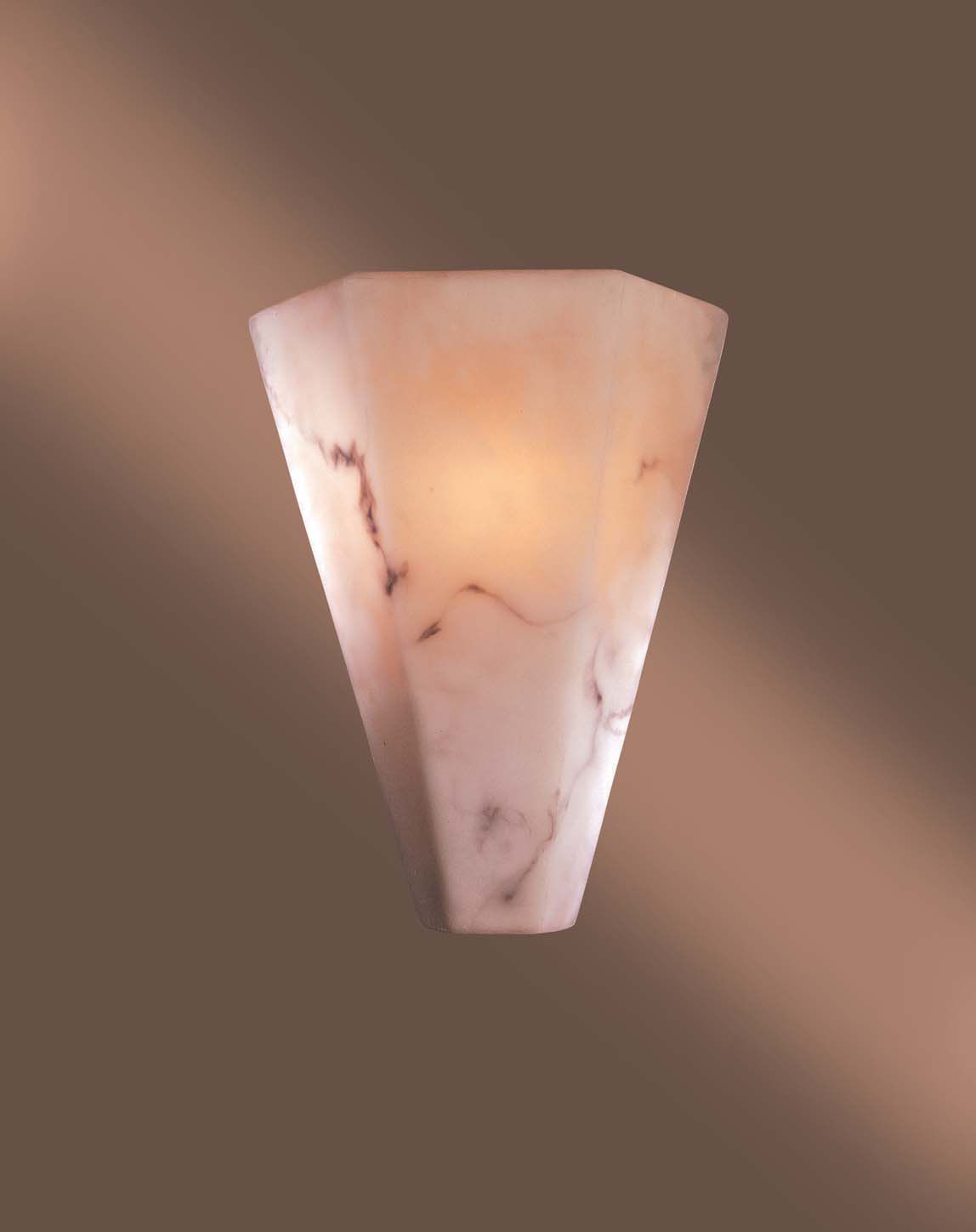 Image 2 Minka-Lavery 1-Light Alabaster Dust Wall Sconce more views