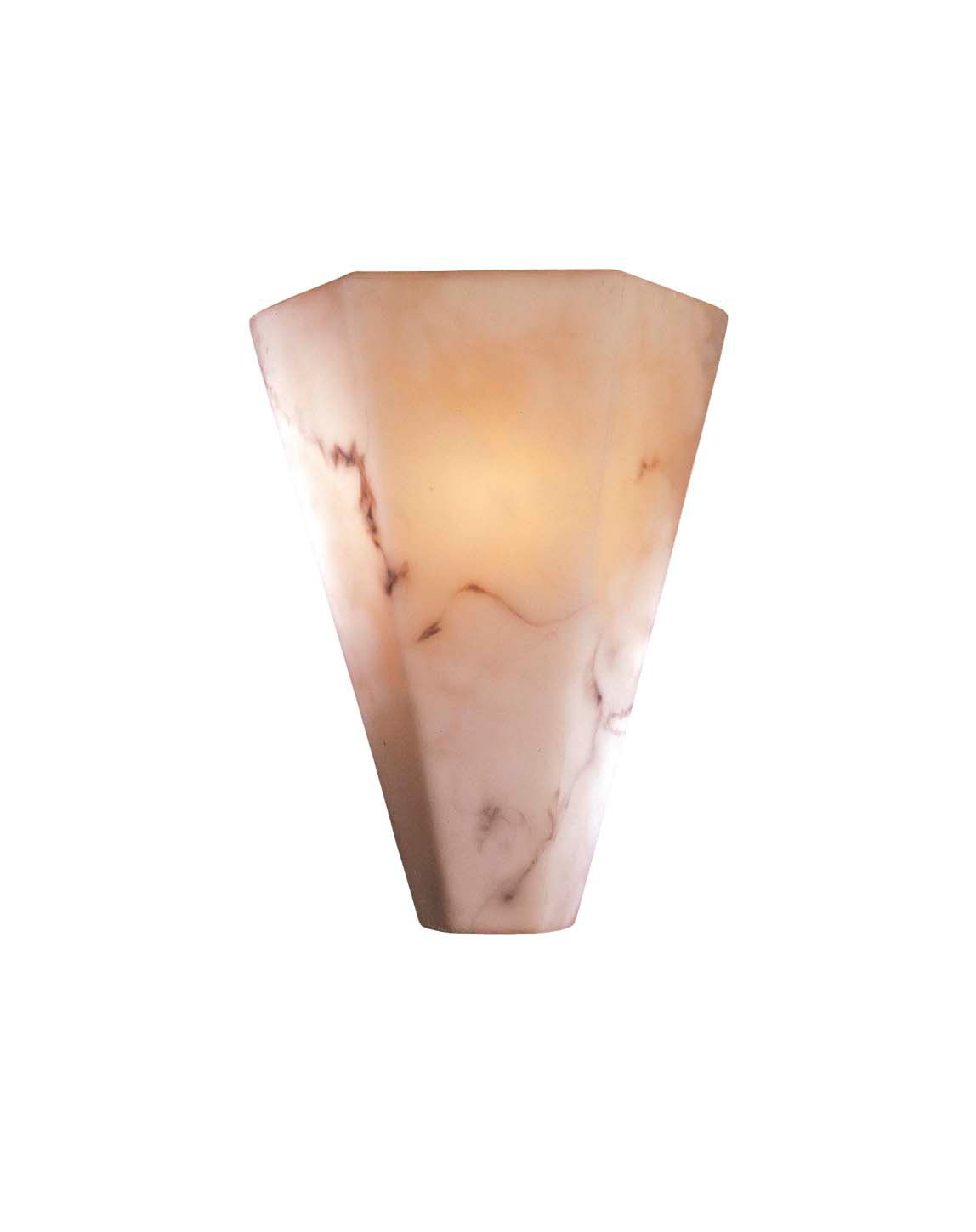 Image 5 Minka-Lavery 1-Light Alabaster Dust Wall Sconce more views