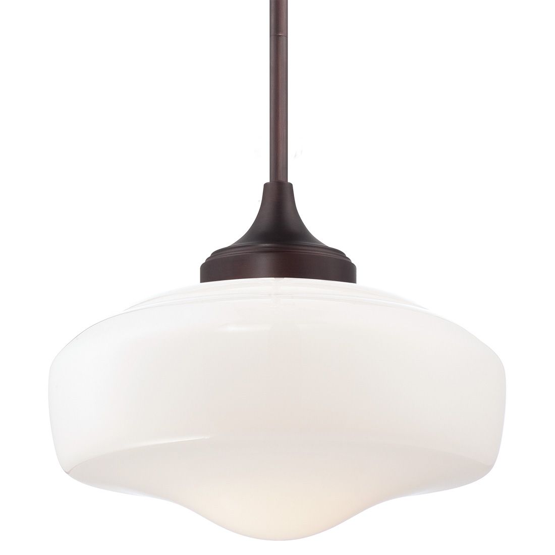 Image 4 Minka-Lavery 1-Light Brushed Bronze Pendant Light more views