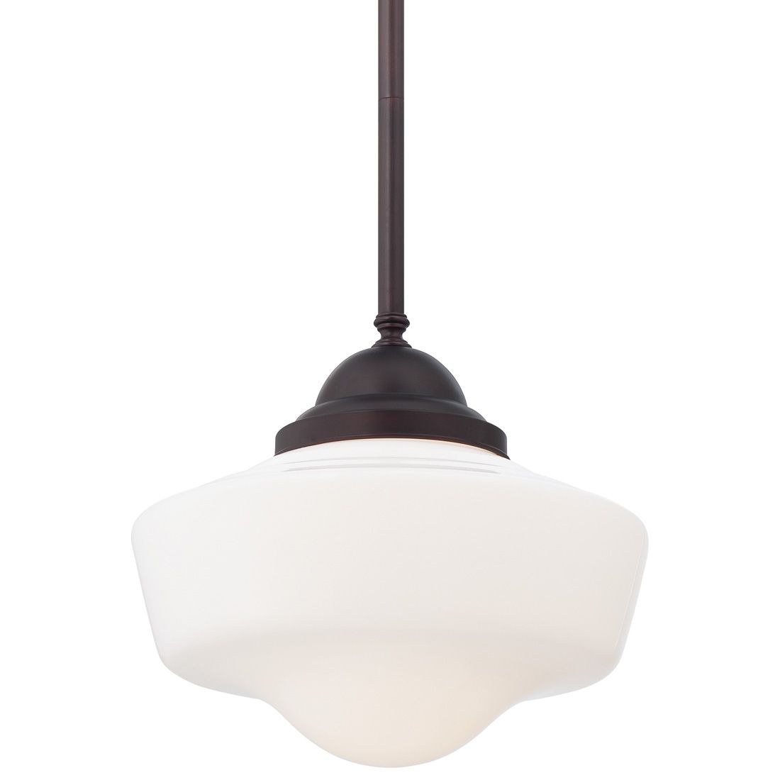 Image 3 Minka-Lavery 1-Light Brushed Bronze Pendant more views