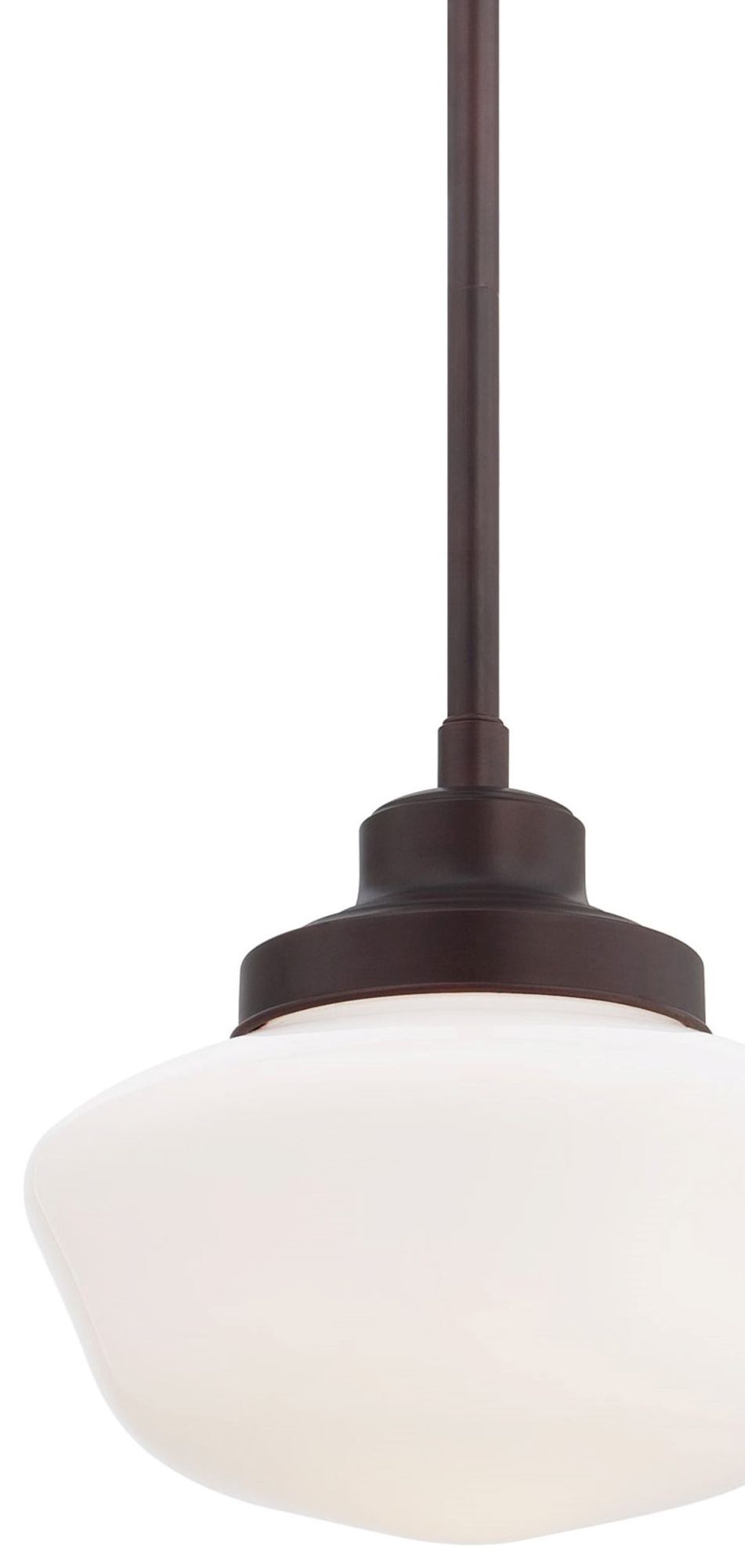 Image 3 Minka-Lavery 1-Light Brushed Bronze Pendant more views