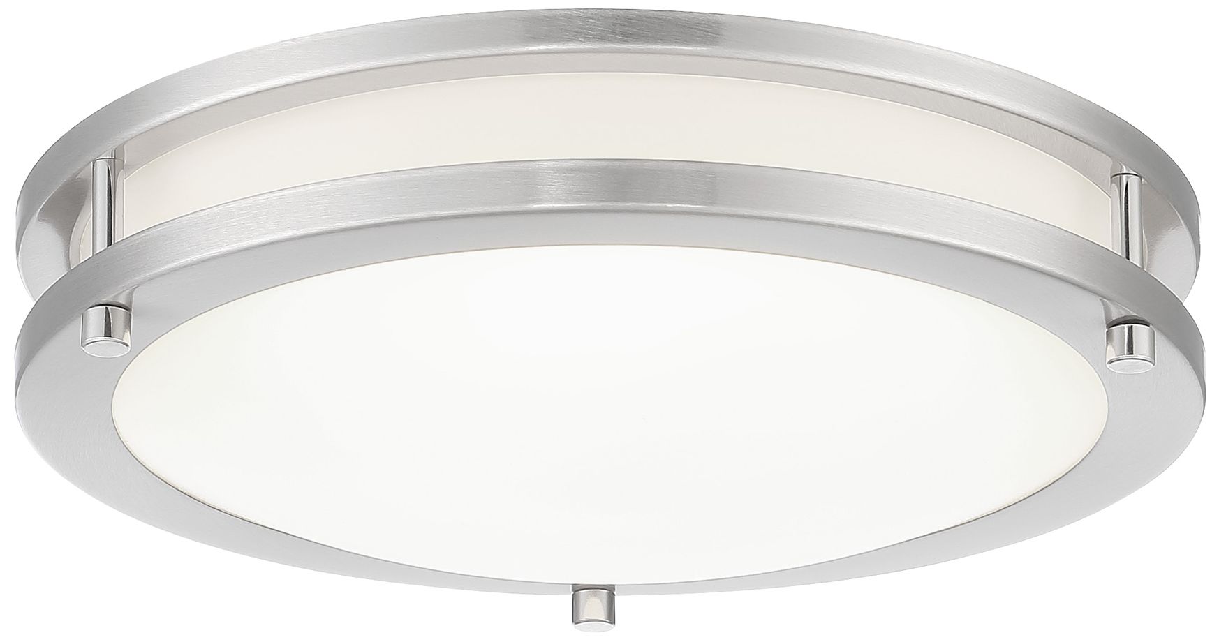 Minka-Lavery 11.75-inch LED Brushed Nickel Flush Mount