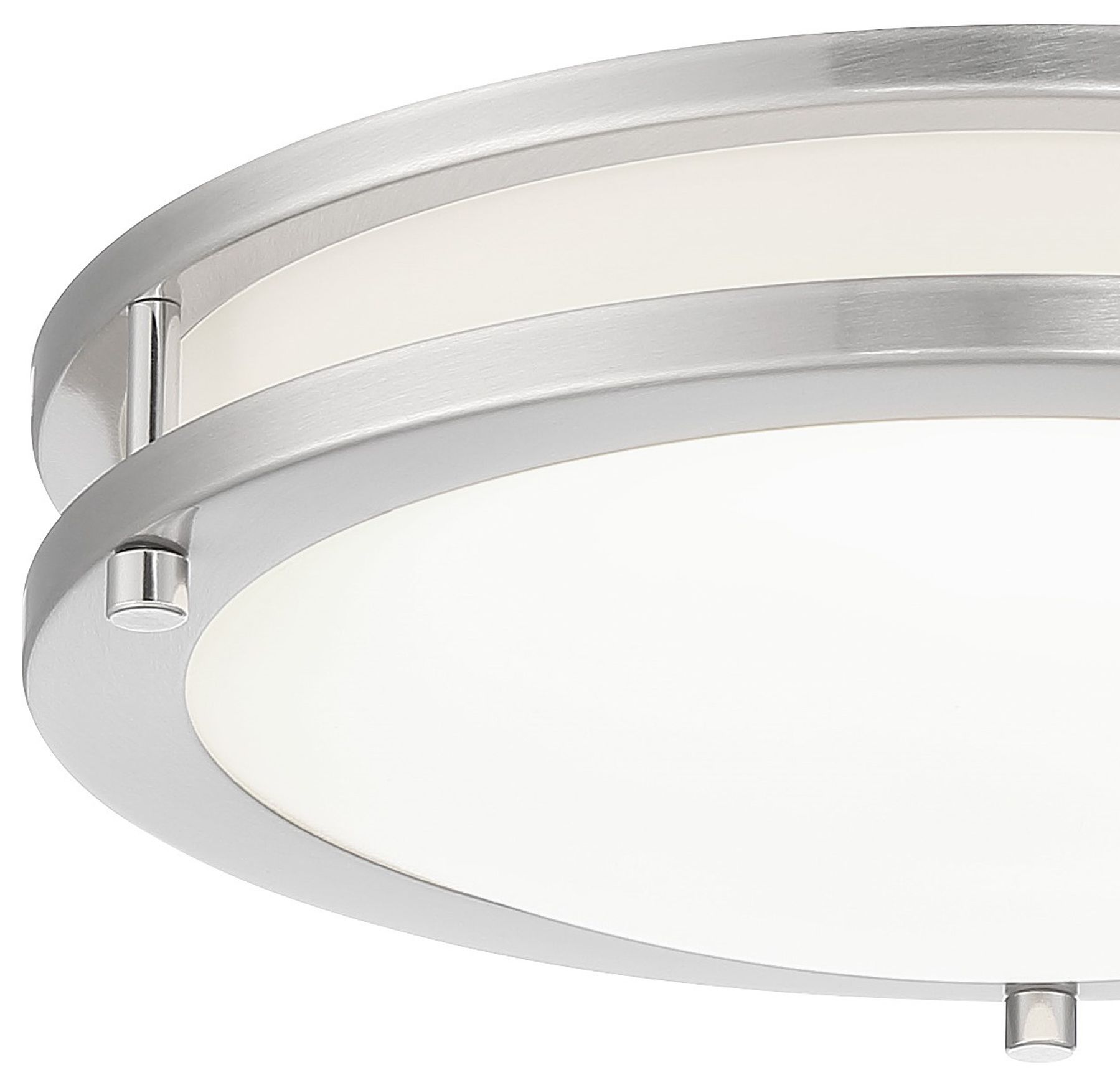 Image 2 Minka-Lavery 11.75-inch LED Brushed Nickel Flush Mount more views