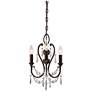 Minka-Lavery 11 1/2" Wide 3-Light Vintage Bronze Mini Chandelier