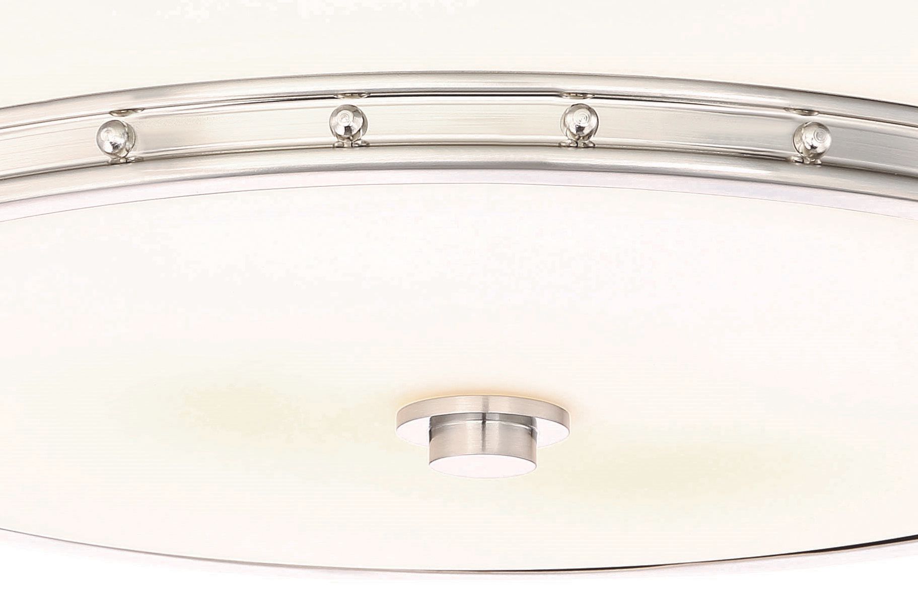 Thumbnail4 of Minka Lavery 15 1/2" Wide Brushed Nickel Drum LED Ceiling Light more views