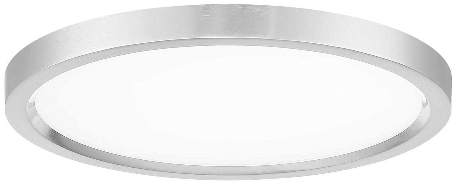 Minka-Lavery 15-inch LED Brushed Nickel Flush Mount