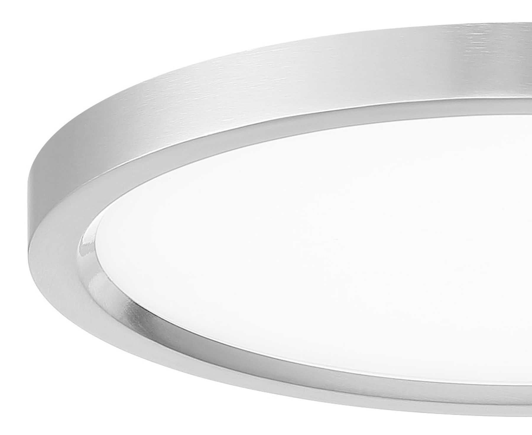 Image 2 Minka-Lavery 15-inch LED Brushed Nickel Flush Mount more views