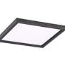 2_Minka-Lavery 15" Square Coal Black LED Panel Ceiling Light more views