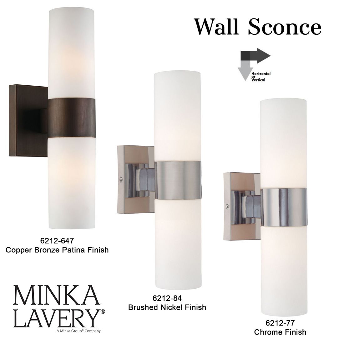 Minka-Lavery 2-Light Chrome Wall Sconce