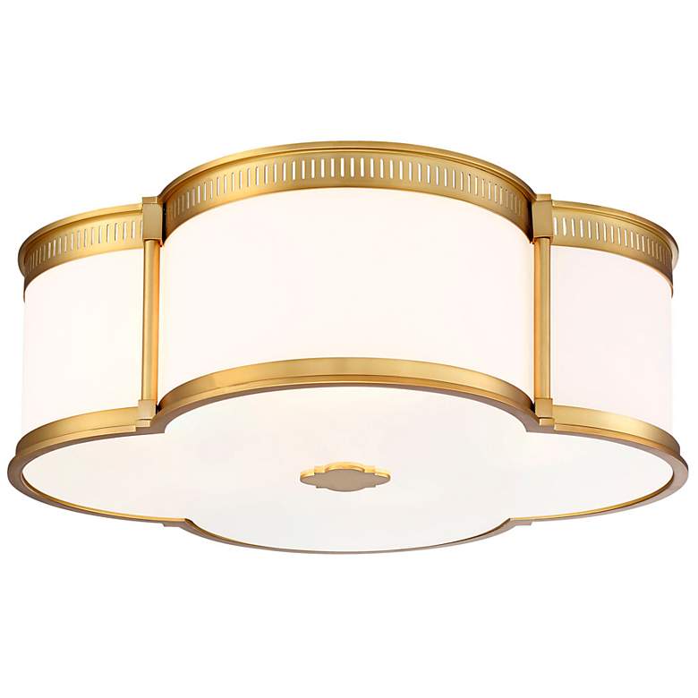 Image 2 Minka Lavery 22" Wide Liberty Gold LED Flush Mount Ceiling Light