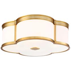 Minka Lavery 22" Wide Liberty Gold LED Flush Mount Ceiling Light