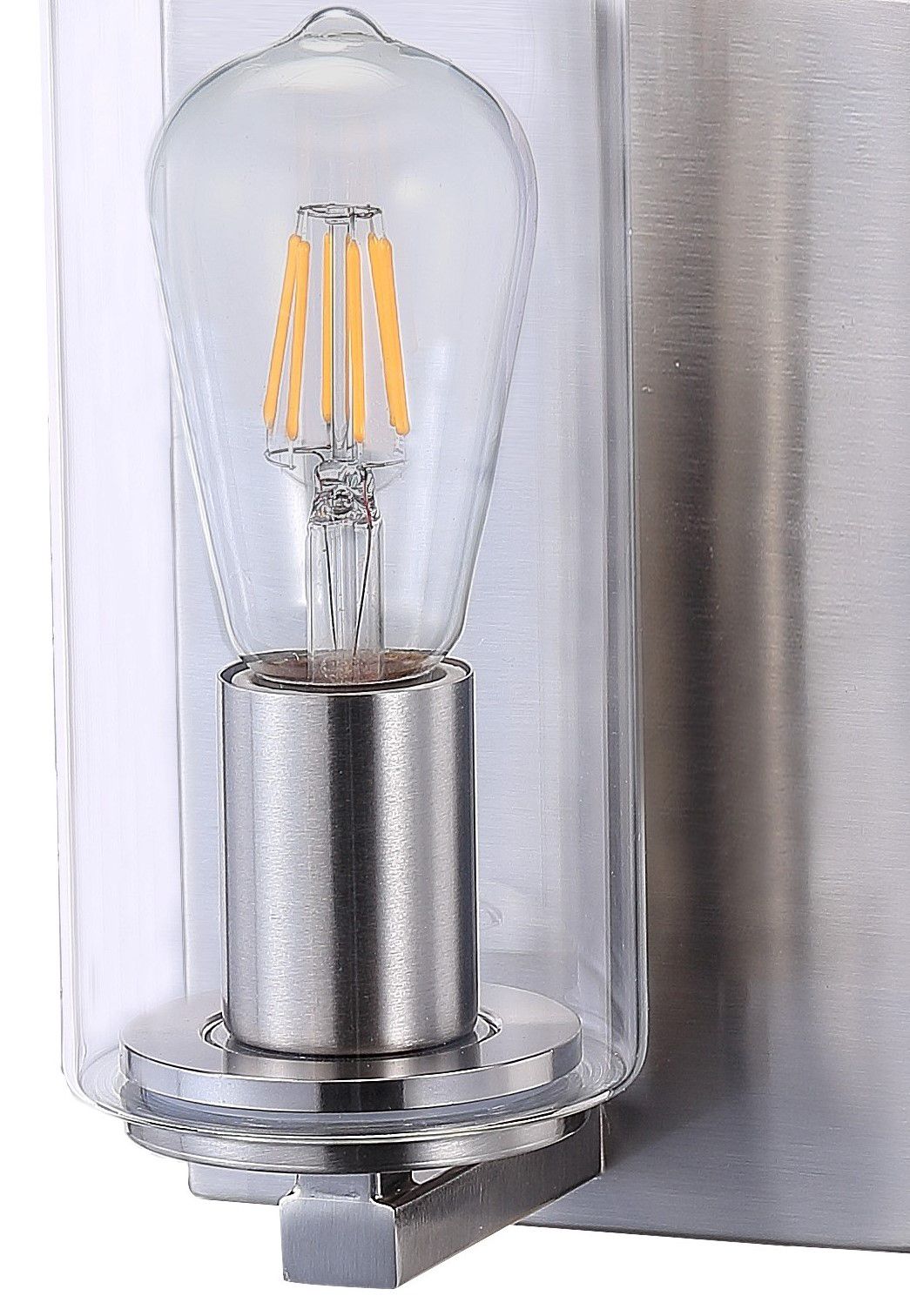 Image 2 Minka-Lavery Acacia 1-Light Brushed Nickel Bath Light more views
