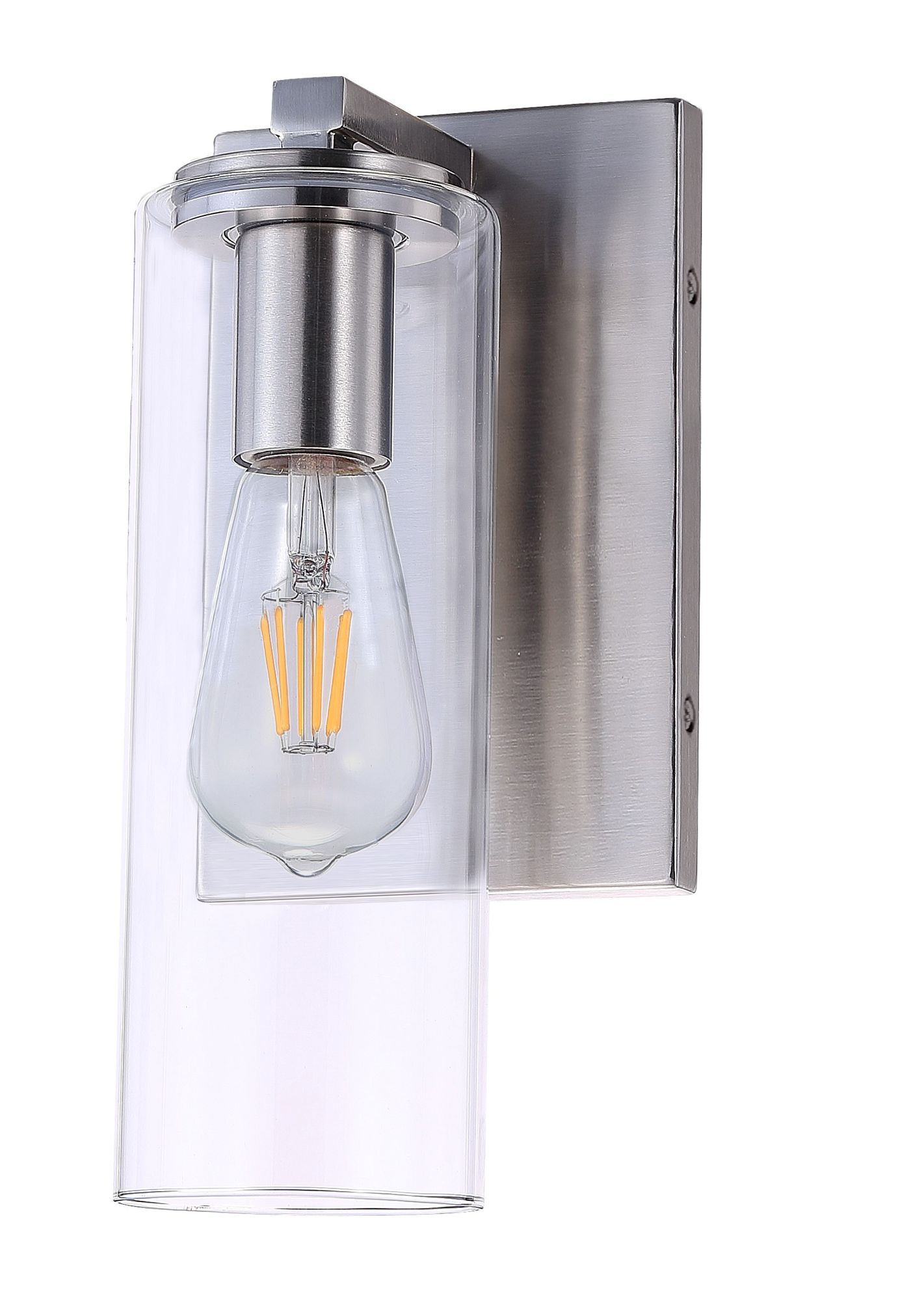 Image 4 Minka-Lavery Acacia 1-Light Brushed Nickel Bath Light more views