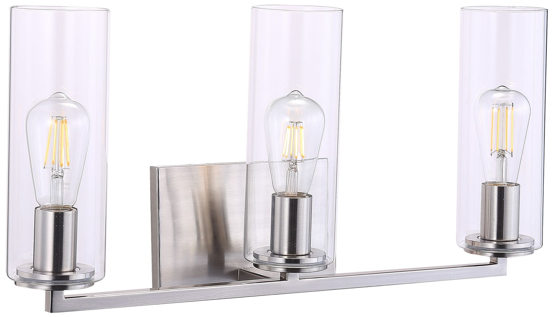Minka-Lavery Acacia 3-Light Brushed Nickel Bath Light