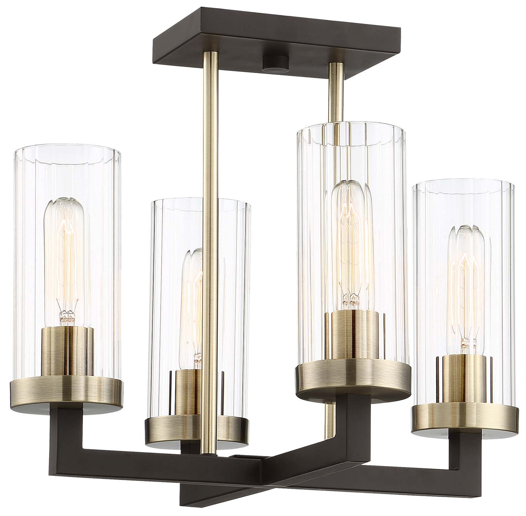 MINKA-LAVERY AINSLEY COURT - 4 LIGHT SEMI FLUSH
