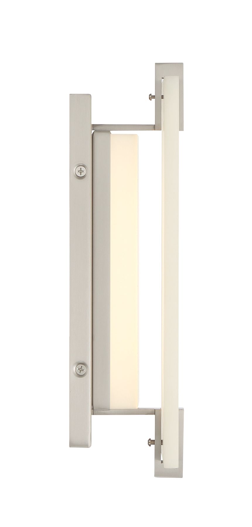 Image 6 Minka Lavery Aizen LED 12-inch Brushed Nickel Wall Sconce more views