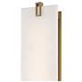 5_Minka-Lavery Aizen LED 19-inch Soft Brass Wall Sconce with White Diffuser more views