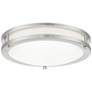 1_Minka Lavery Alpine 11 3/4" Modern Brushed Nickel LED Ceiling Light