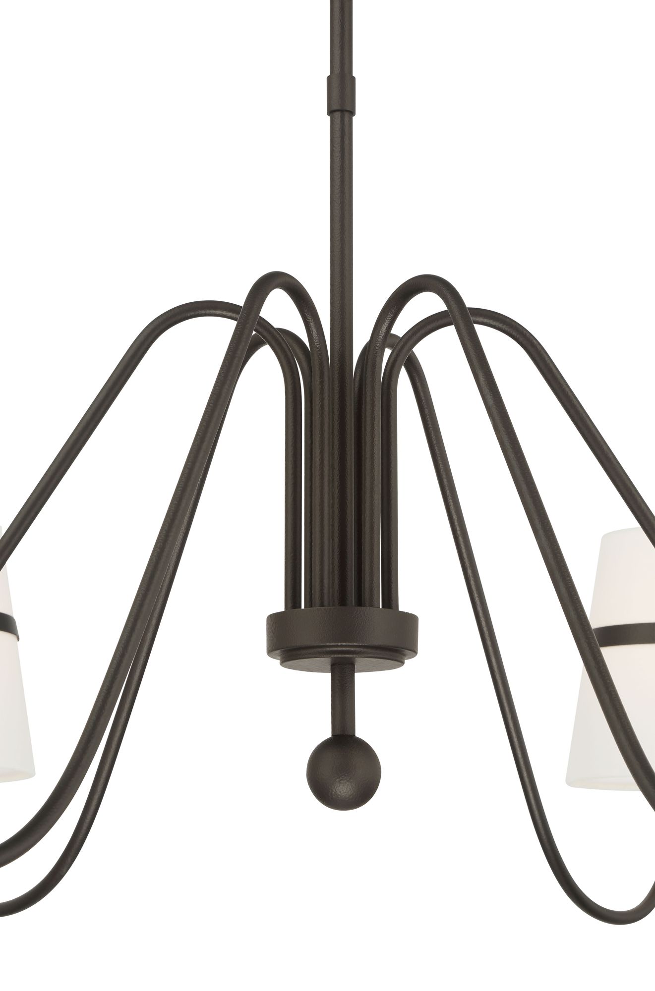 Minka-Lavery Althia 6-Light 43.75-in Dark Bronze Chandelier with Shades