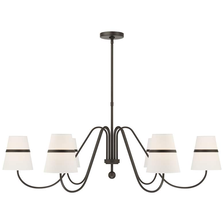 Image 3 Minka-Lavery Althia 6-Light 43.75-in Textured Dark Bronze Indoor Chandelier more views