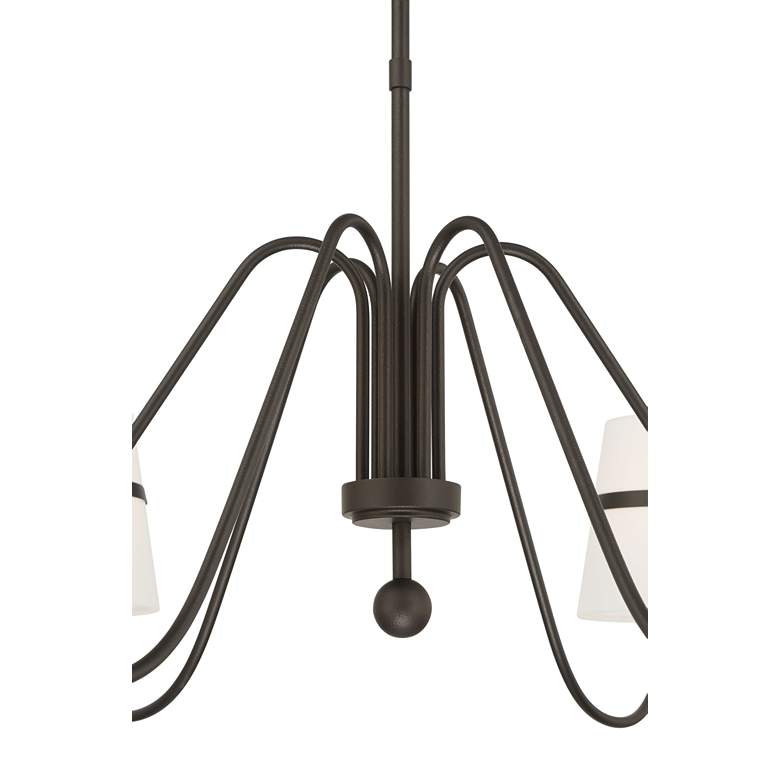Image 5 Minka-Lavery Althia 6-Light 43.75-in Textured Dark Bronze Indoor Chandelier more views