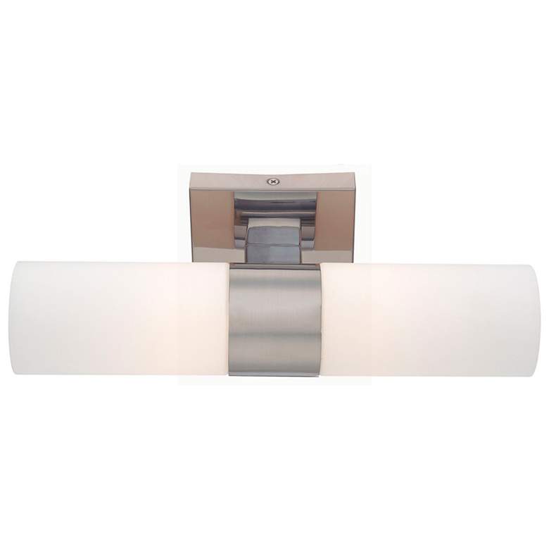 Image 4 Minka Lavery Andres 13 1/2" High Brushed Nickel 2-Light Wall Sconce more views