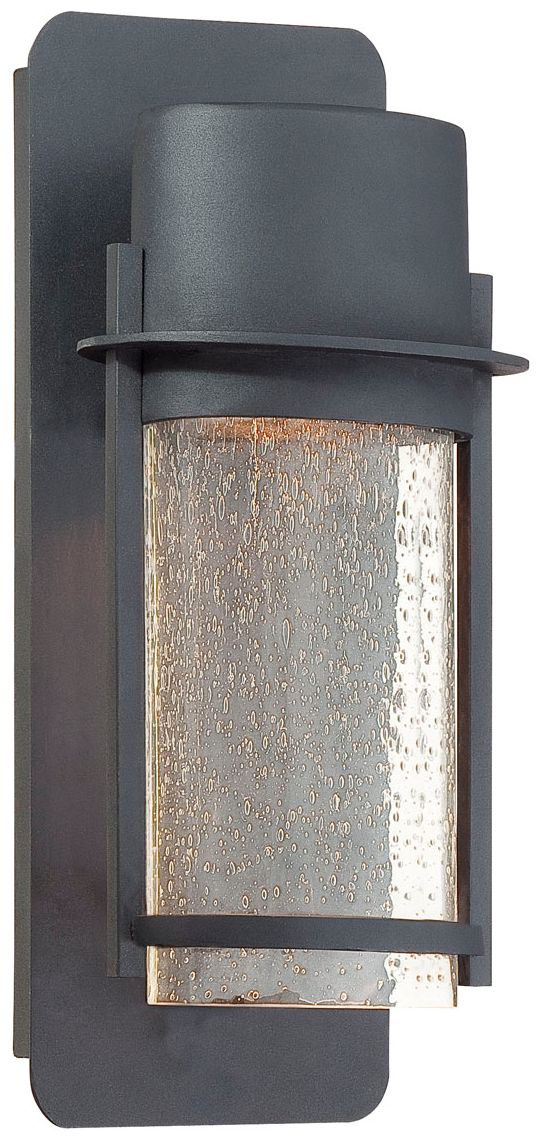 Minka Lavery Artisan Lane 1-Light Black Outdoor Wall Mount