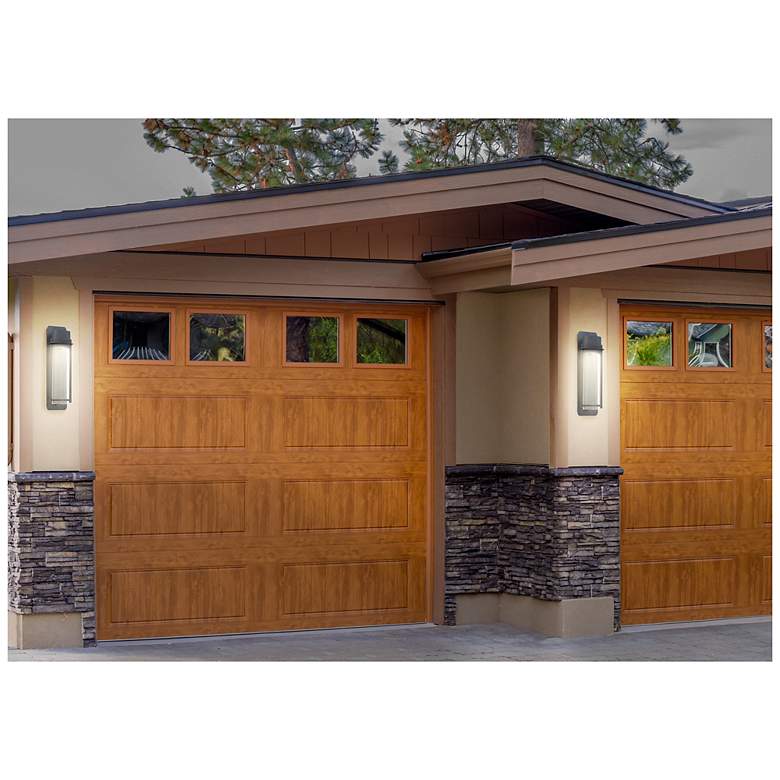 Image 2 Minka Lavery Artisan Lane 18 1/2" High Black Finish Outdoor Wall Light more views