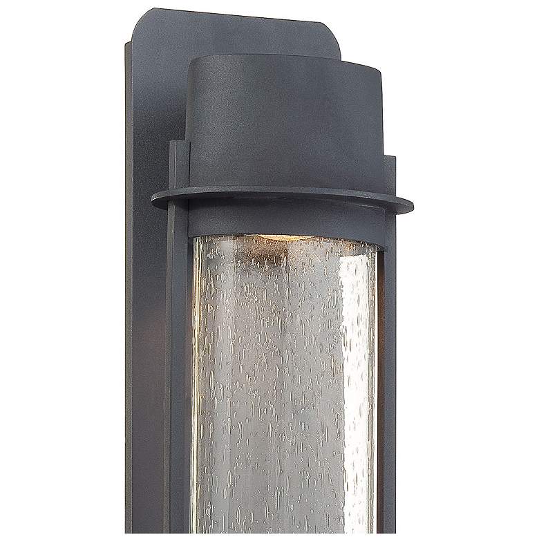 Image 5 Minka Lavery Artisan Lane 18 1/2" High Black Finish Outdoor Wall Light more views
