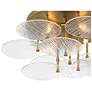 4_Minka-Lavery Artze 25" 4-Light Soft Brass Flush Mount Ceiling Light more views