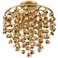Minka Lavery Ashgrove 6-Light 21-in Legacy Brass Indoor Semi-Flush