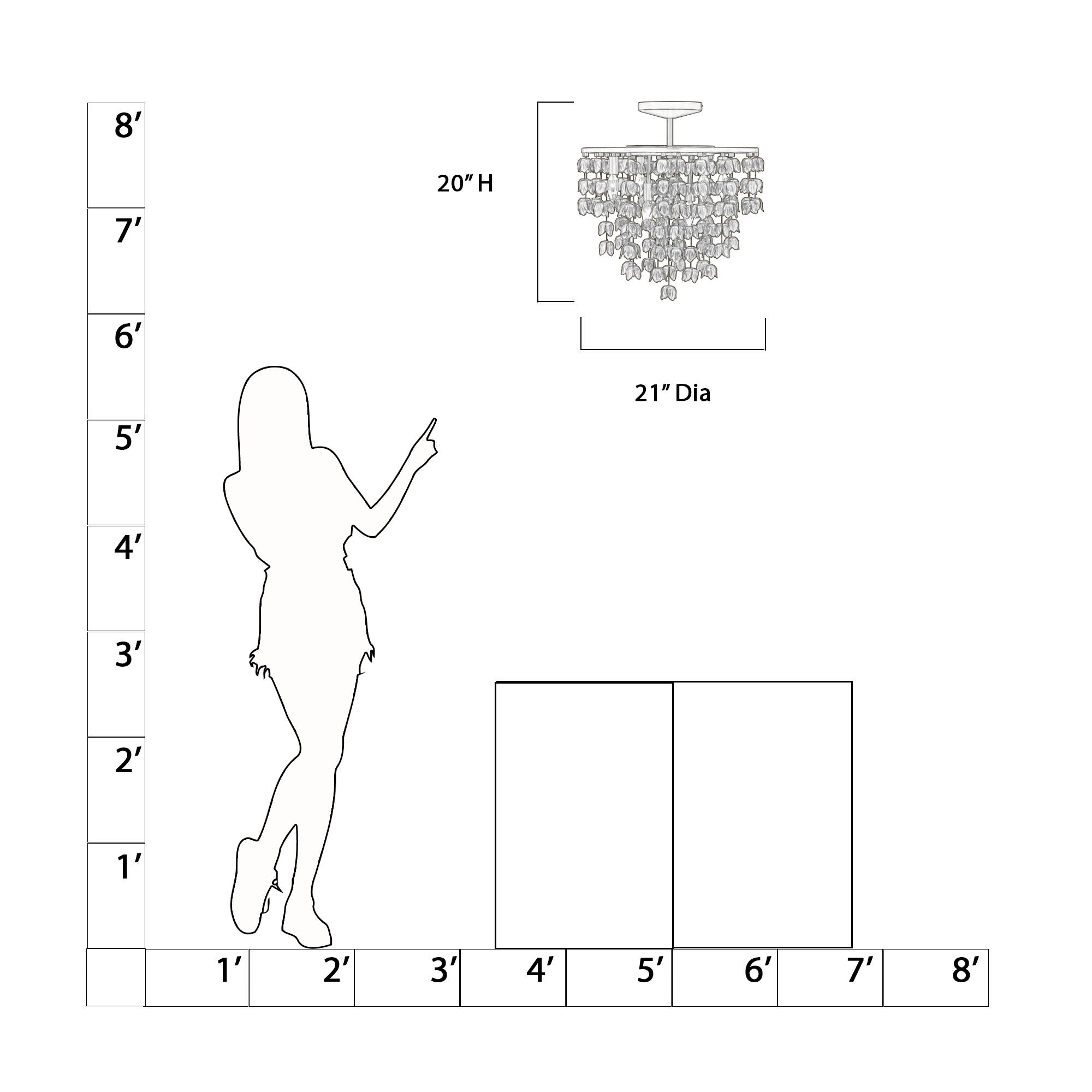 Image 6 Minka Lavery Ashgrove 6-Light 21-in Legacy Brass Indoor Semi-Flush more views