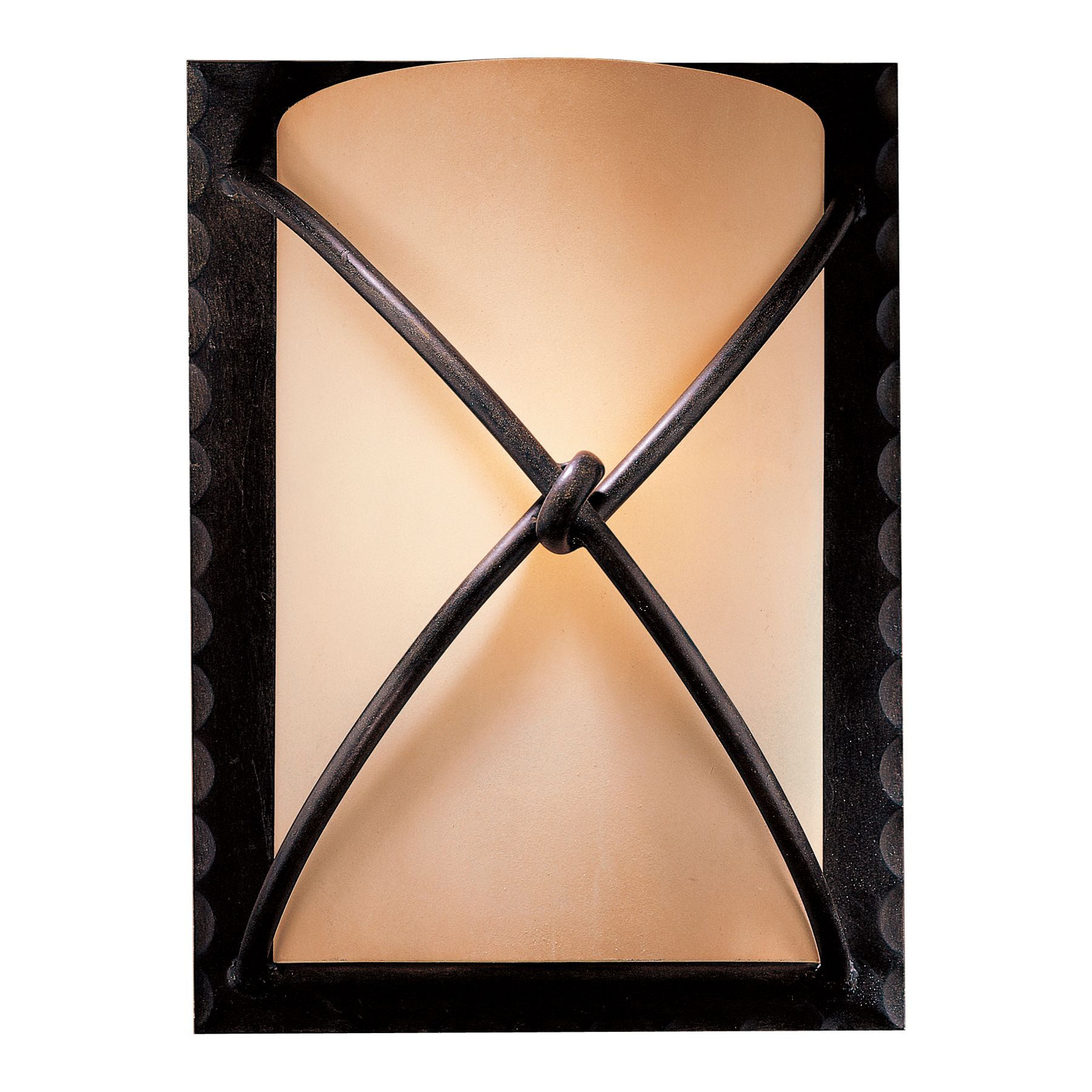 Image 2 Minka-Lavery Aspen II 1-Light Aspen Bronze Wall Sconce more views
