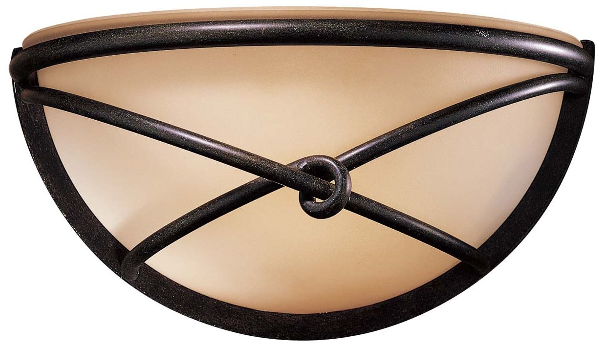 Image 3 Minka-Lavery Aspen II 1-Light Aspen Bronze Wall Sconce