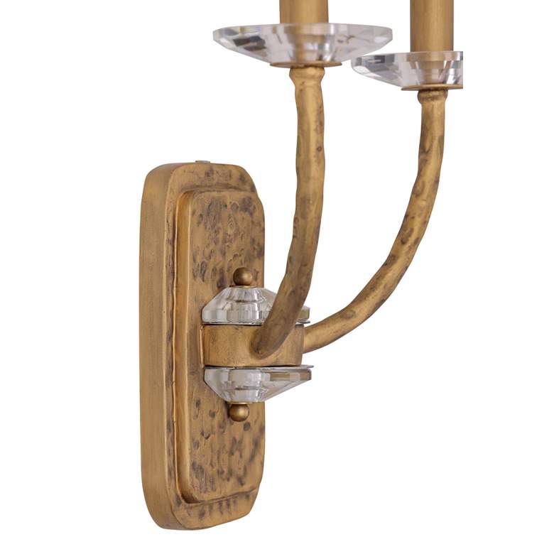 Image 5 Minka-Lavery Atella 2-Light Ashen Gold Wall Sconce more views