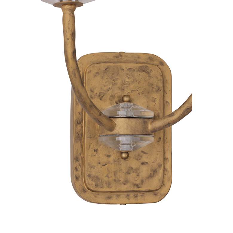 Image 6 Minka-Lavery Atella 2-Light Ashen Gold Wall Sconce more views