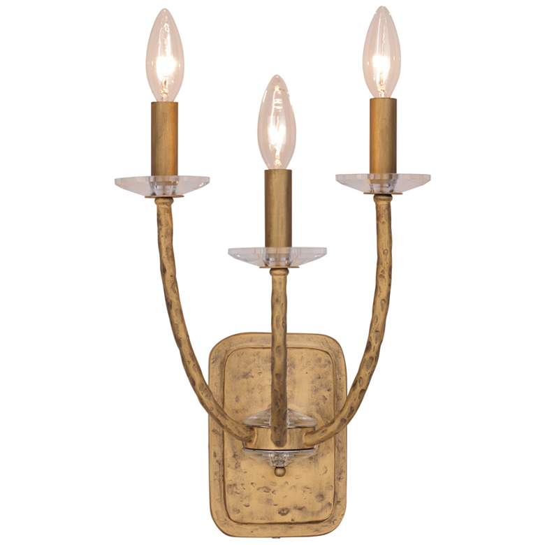 Image 1 Minka-Lavery Atella 3-Light Ashen Gold Wall Sconce