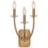Minka-Lavery Atella 3-Light Ashen Gold Wall Sconce