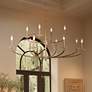 1_Minka-Lavery Atella 48" Traditional 12-Light Ashen Gold Chandelier